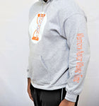 Grey Warrior Sleeve Logo Sweatshirt